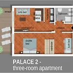 アパート Palace 1 E 2 *